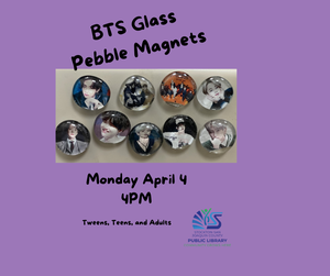 BTS Glass Pebble Mag